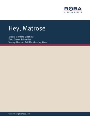 cover image of Hey, Matrose